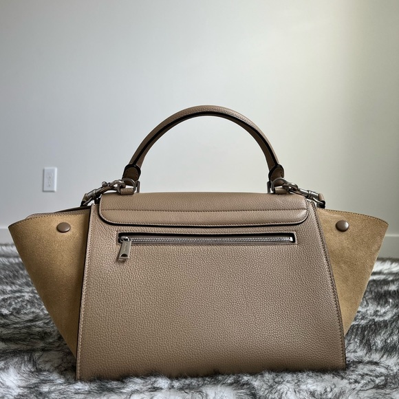 Celine Trapeze small bag in dune color - Picture 2 of 15